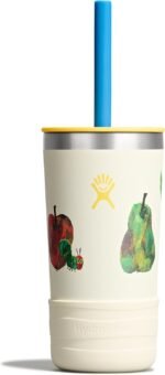 Hydro Flask Kids 12 Oz Tumbler with Lid and Straw for School - Insulated Stainless Steel World of Eric Carle™ Fruit - Image 2