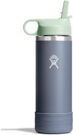 Hydro Flask Kids Water Bottle for School - Stainless Steel and Insulated with Straw Cap - 18 Oz in Koala - Image 2