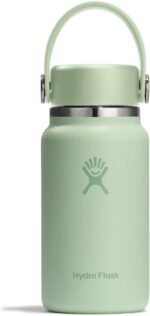 Hydro Flask Micro Bottle - Leak Proof Purse or Pocket Flask - Insulated Mini Water Bottle 6.7 Oz Aloe - Image 2