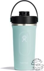 Hydro Flask Shaker Bottle – Insulated Stainless Steel Gym Bottle for Pre Workout & Protein 24 Oz Dew - Image 2