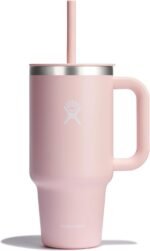 Hydro Flask Travel Tumbler with Handle, Lid and Straw - Insulated Stainless Steel in 32 Oz Trillium - Image 2