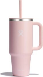 Hydro Flask Travel Tumbler with Handle, Lid and Straw - Insulated Stainless Steel in 40 Oz Trillium - Image 2