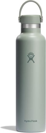Hydro Flask Water Bottle - Insulated Stainless Steel - Non Spill, Leakproof in 24 Oz Agave Green - Image 2