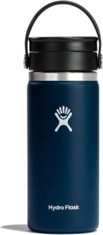Hydro Flask Wide Mouth with Flex Sip Lid - Insulated Water Bottle Travel Cup Coffee Mug Tumbler 16 Oz - Image 2