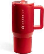 HydroJug Kids - 20 oz Insulated Kids Water Bottle with Flip Straw & Handle | Leak-Proof & Durable | Perfect for School, Sports, Lunch, Travel & Camp, Alumni Red - Image 2