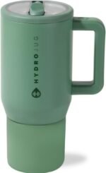 HydroJug Kids - 20 oz Insulated Kids Water Bottle with Flip Straw & Handle | Leak-Proof & Durable | Perfect for School, Sports, Lunch, Travel & Camp, Sage - Image 2