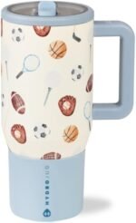 HydroJug Kids - 20 oz Insulated Kids Water Bottle with Flip Straw & Handle | Leak-Proof & Durable | Perfect for School, Sports, Lunch, Travel & Camp, Sports - Image 2