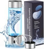 Hydrogen Water Bottle, 2025 SPE/PEM Technology 3Min to 2200PPB Hydrogen Water Bottle Generator, 460ml Portable Hydrogen Water Bottles for Home, Office, Travel and Fitness Drinking - Image 2