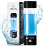 Hydrogen Water Bottle Generator, 2000PPB SPE/PEM Tech, USB-C Rechargeable, Self-Cleaning, Portable 420ml Hydrogen Glass Water Bottle, Hydrogen Water Generator & Ionizer for Health - Image 2