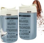 Ice Skate Gifts Skating Lover 17.5oz (500ml) Stainless Steel Water Bottle with Silicone Straw and Carry Handle Portable Thermal Mug Sport Skater Gift (Bottle-Skate AL) - Image 2