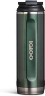 Igloo Flip 'n' Sip Tumbler | Stainless Steel Water Bottle - Image 2