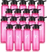 Inbagi 18 Pcs Gymnastics Water Bottles Gymnasts Gift 24 oz Plastic Leak Proof Sports Water Bottles Team Staff Appreciation Gift for Women Gymnasts Teams Student Teacher - Image 2