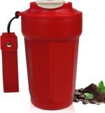 Insulated Coffee Tumbler 15.2oz 450ml Travel Coffee Mug 316 Stainless Steel Direct Drink Opening Leakproof Lid Reusable Insulated Coffee Mug Hot and Cold Ideal Travel Mug for Coffee Lover - Image 2