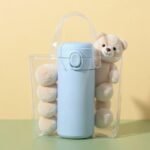 Insulated Water Bottle, Sports Bottles,Tumbler ，Small Stainless Steel, Coffee Bottle,Metal Bottle, Purse Water Bottles for School,Travel, Leak Proof, BPA Free,11OZ (Blue) - Image 2