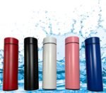 Insulated Water Bottle with temperature Display (Red) - Image 2