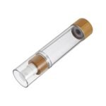 Ipetboom Bamboo Spray Bottle 6Oz Refillable Vacuum Pump Container for Travel Skincare Hair Mist and Lotion - Image 2