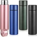 Irenare 5oz Mini Water Bottle Mini Insulated Stainless Steel Bottle Purse Water Bottle Cute Leak Proof Flask Keeps Drink Cold and Hot for Purse Women(Colorful,4 Pieces) - Image 2