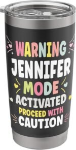 JENNIFER Personalized Women's Gift Custom JENNIFER Stainless Steel Insulated Tumbler - Image 2