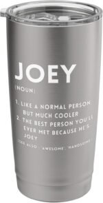 Joey Definition Funny Personalized Name For Joey Birthday Stainless Steel Insulated Tumbler - Image 2