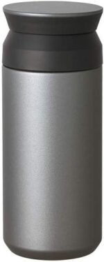 KINTO 20938 Travel Tumbler, 11.8 fl oz (350 ml), Silver, Double Wall Vacuum Construction, Heat and Cold Retention - Image 2