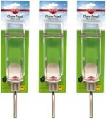 Kaytee 3 Pack of Chew-Proof Small Pet Water Bottles, 12 Ounce Capacity, for Rabbits, Ferrets, Guinea Pigs and Chinchillas - Image 2