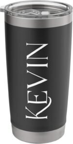 Kevin Personalized Name Travel Mug Stainless Steel Insulated Tumbler - Image 2