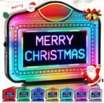 LED Letter Bottle Presenter VIP Bottle Service Sign Color Display Lights LED Handheld Service Display Sign Home Decor Light Box for Birthday Party Club Nightclub Bar (Style B) - Image 2