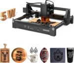 Laser Engraver for Beginners, 5W L2 Mini Pre-Assembled Laser Engraving Machine 200mm x 150mm 0.01mm High Precision for DIY, Pager, Wood, Acrylic, Leather, Coated Metal - Image 2