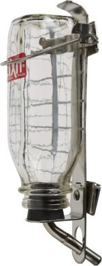 Lixit Heavy Duty Deluxe Glass Water Bottles for Birds, Dogs and Small Animals. (32oz Medium Tube) - Image 2