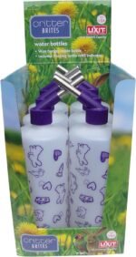 Lixit® Bulk Water Bottles with Display Case for Rabbits, Ferrets, Chinchillas, Rats, Mice, Guinea Pigs', and Other Small Animals - Made in USA (32 Ounce (Pack of 6)) - Image 2