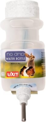 Lixit® Top Fill No Drip Water Bottles for Rabbits, Ferrets, Hamsters, Guinea Pigs, Rats, Chinchillas and Other Small Animals - Made in USA (Granite (Pack of 1), 44 Ounce) - Image 2