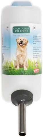 Lixit® Wide Mouth Water Bottles for Large Dogs (White, 32 Ounce) - Image 2