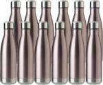 MEWAY 17oz Sport Water Bottle 12 Pack Vacuum Insulated Stainless Steel Leak-Proof Double Wall Cola Shape Water Bottle,Keep Drinks Hot & Cold (Rose Gold,12 Pack) - Image 2