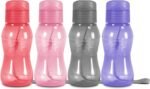 MILTON 4 pack 6 oz Kids Water Bottle for School Leak Free Flip Lid- Portable Small Sports Water Bottle for Adults Carry Strap Party Favors for Kids Treats Prizes Gifts Goodie Bag Stuffers Bulk Pack - Image 2