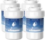 MWF Water Filter Compatible with GE® MWF®, SmartWater MWFP, MWFA, MWFINT, GWF, GWFA, HDX FMG-1, Kenmore® 9991, High Efficiency Filtration and Every 6 Months Value, NSF Certified, 4 Pack - Image 2
