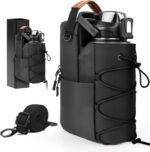 Magnetic Gym Bag for Men and Women with 64OZ Water Bottle Holder & 4 Powerful Magnets, Small Crossbody Duffel Pouch for Sports Work Travel Fitness Gym Bags - Image 2