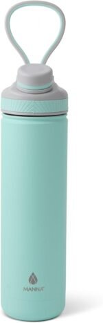 Manna Ranger Pro Double-wall Insulated Stainless Steel Bottle - 26 Oz - Aqua Powder Coat - Image 2