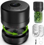 Mason Jar Vacuum Sealer Kit, Electric Sealer for Wide, Regular Mouth Mason Jars, Portable Vacuum Sealer for Jars, Birthday Gifts for Her, Gifts for Mom, Grandma - Image 2