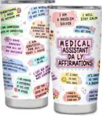 Medical Assistant Gifts,Medical Assistant Recognition Week Gifts,MARWeek MARDay Gift,Birthday Christmas Appreciation Thank You Gift for Medical Assistant,Coffee Tumbler Cup 20oz - Image 2