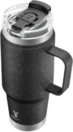 Meoky 32oz Tumbler with Handle, Stainless Steel Travel Mug with 2-in-1 Straw and Sip Lid, Vacuum Insulated Coffee Mug, 100% Leak Proof, Keeps Cold for 24 Hours or Hot for 8 Hours (Night) - Image 2