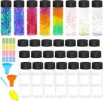 Mhtdet 29 Pcs Empty Sensory Bottles With Lids,10 Oz/ 350 Ml Leakproof Clear Plastic Water Bottles Reusable Empty Plastic Bottles For Sensory Crafts Classroom Handmade Party Supply - Image 2