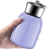 Mifoci 1 Pcs 10oz Mini Water Bottles Stainless Steel Slim Insulated Thermal for Hot Cold Drink Thermal Small Vacuum Portable Water Bottle for Women Gifts Travel Camping Hiking (Lavender) - Image 2