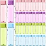 Mifoci 40 Pieces Water Bottle Bulk 17 oz Plastic Water Bottles Sport Drink Bottles with Handle Strap Adults Kids Reusable Large Water Bottles for Party Outdoor Children School Classroom - Image 2
