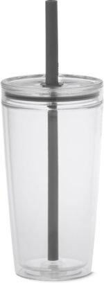 MiiR Everywhere Straw Tumbler 16oz - Durable Double Wall Tumbler with Lid and Straw, Lightweight, Shatter-Resistant, Perfect for On-the-Go Sipping - Image 2