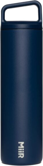 MiiR Wide Mouth Water Bottle - 20oz Insulated Water Bottle in Stainless Steel with Double Wall Vacuum Insulation, Leakproof Design, Keeps Drinks Hot or Cold - Image 2