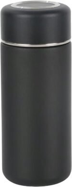 Mini Water Bottle Small Water Bottles Vacuum Insulated Water Flask Thermal Water Bottle Hot and Cold Drinks Travel Coffee Mug thermo fIask 12 Oz (black) - Image 2
