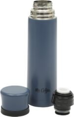 Mr. Coffee Silverleaf 23 oz Stainless Steel Thermal Bottle – Double Wall Vacuum Insulated Travel Mug with Leak-Proof Lid, Blue – Hot & Cold Beverage Flask for Work, Commute, or Camping - Image 2