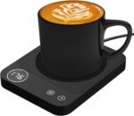 Mug Warmer, 3-Temperature Coffee Mug Warmer, Coffee Warmer with 2-12H Auto Shut Off, Electric Smart Mug Warmer for Desk Digital Display, Portable Coffee Cup Warmer for Milk Tea Hot Chocolate(No Cup) - Image 2