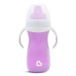 Munchkin® Gentle™ Transition Sippy Cup with Trainer Handles, 10 Ounce, Purple - Image 2
