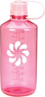 NALGENE Tritan 1-Quart Narrow Mouth BPA-Free Water Bottle,Pink,16-Ounce - Image 2